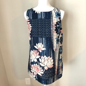 J. Jill Pure Jill Sleeveless Linen Tunic Top